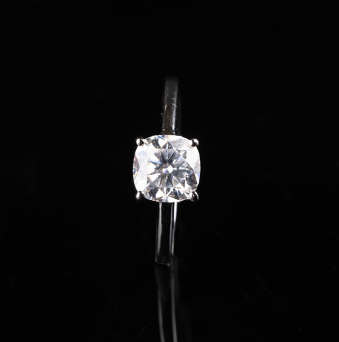 Classic Cushion Solitaire Ring