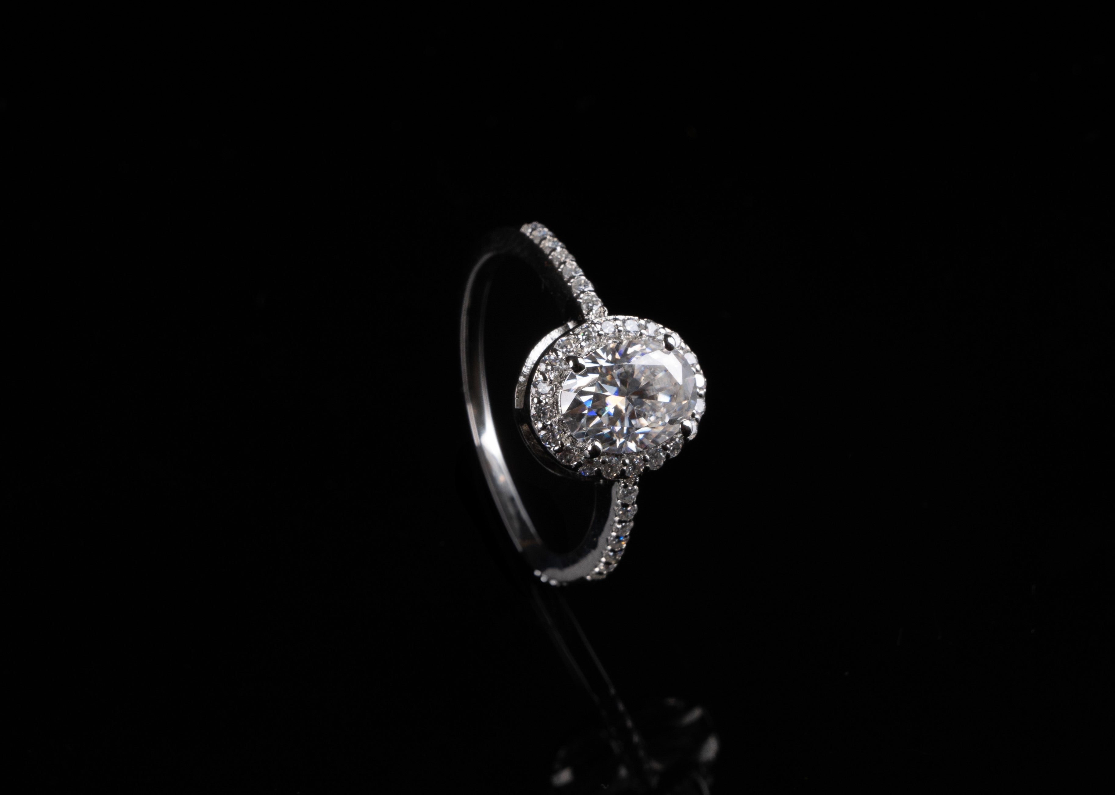 Imperial Oval Halo Ring