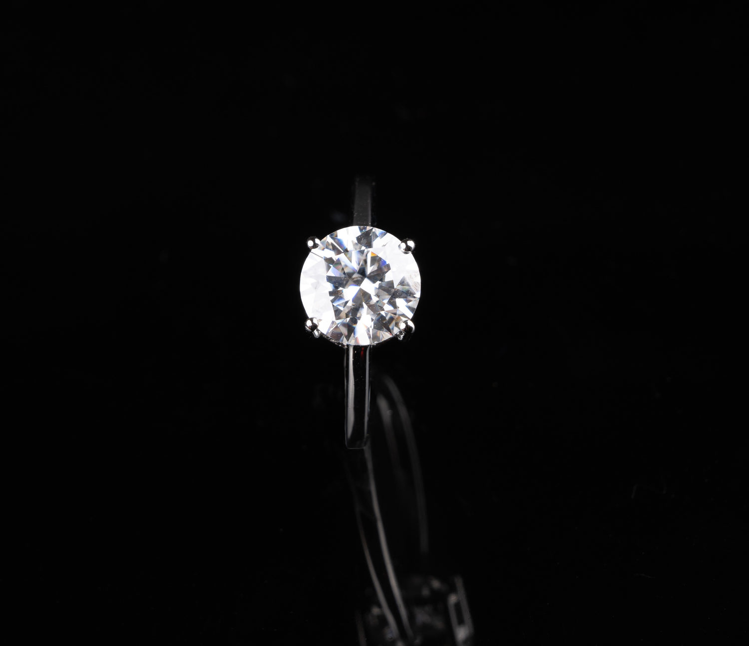Classic Round Solitaire ring 2.12ct