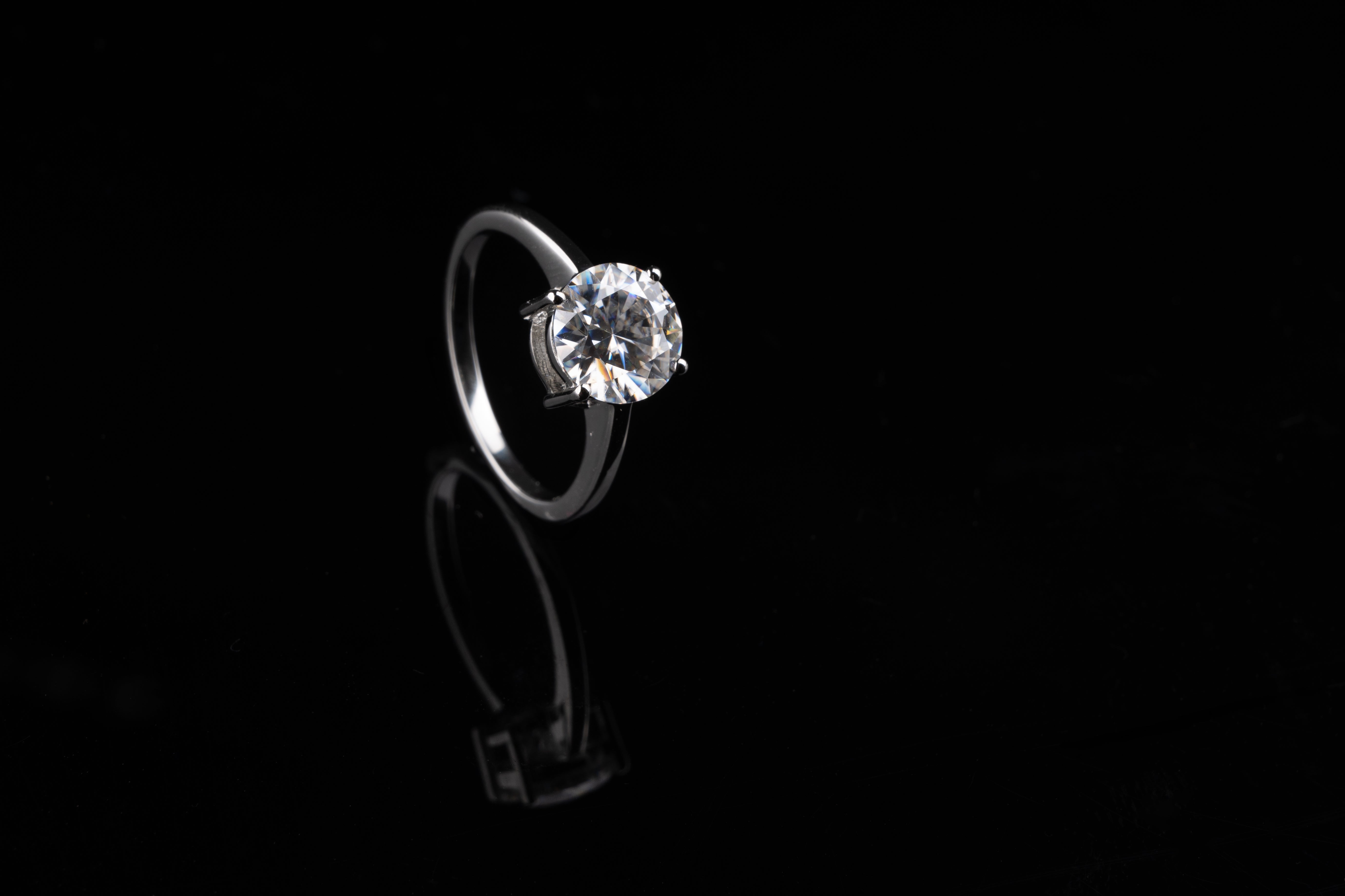 Classic Round Solitaire ring 2.12ct