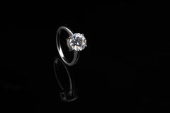Classic Round Solitaire ring 2.12ct