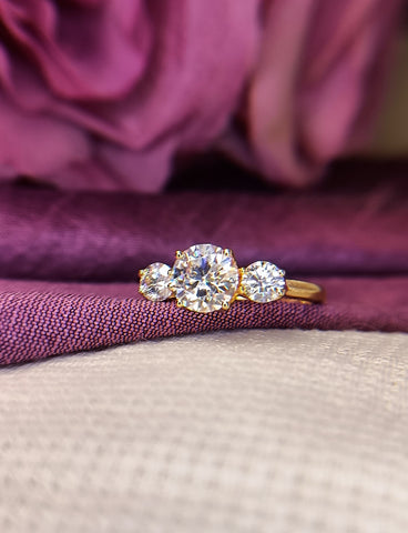 Royal Radiance Round Ring