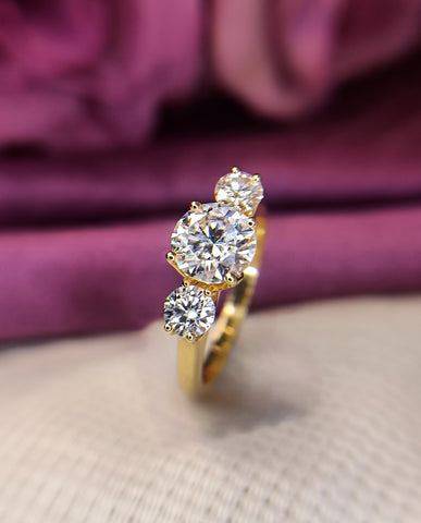 Royal Radiance Round Ring