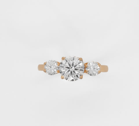 Royal Radiance Round Ring