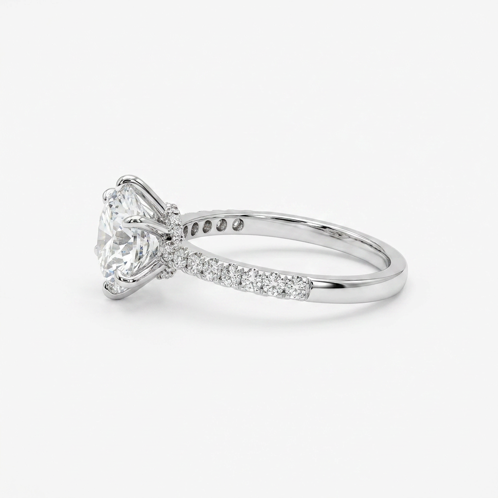 Sunburst Round Ring