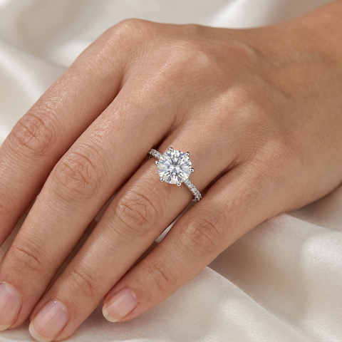 Sunburst Round Ring