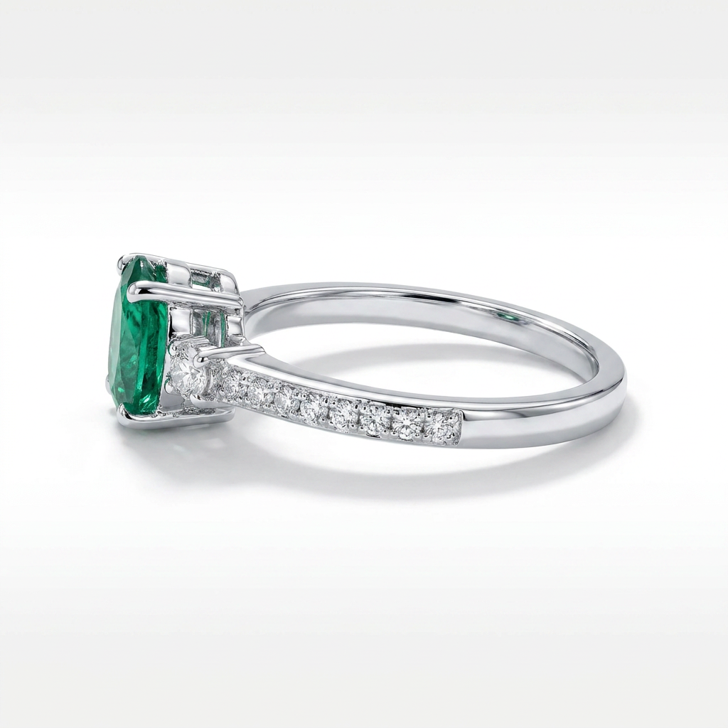 Timeless Emerald Oval