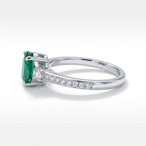 Timeless Emerald Oval