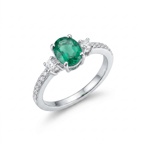 Timeless Emerald Oval