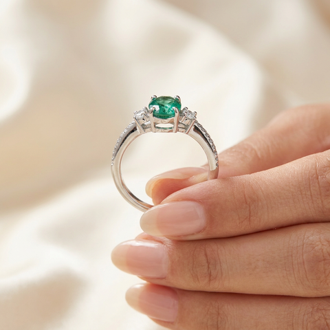 Timeless Emerald Oval