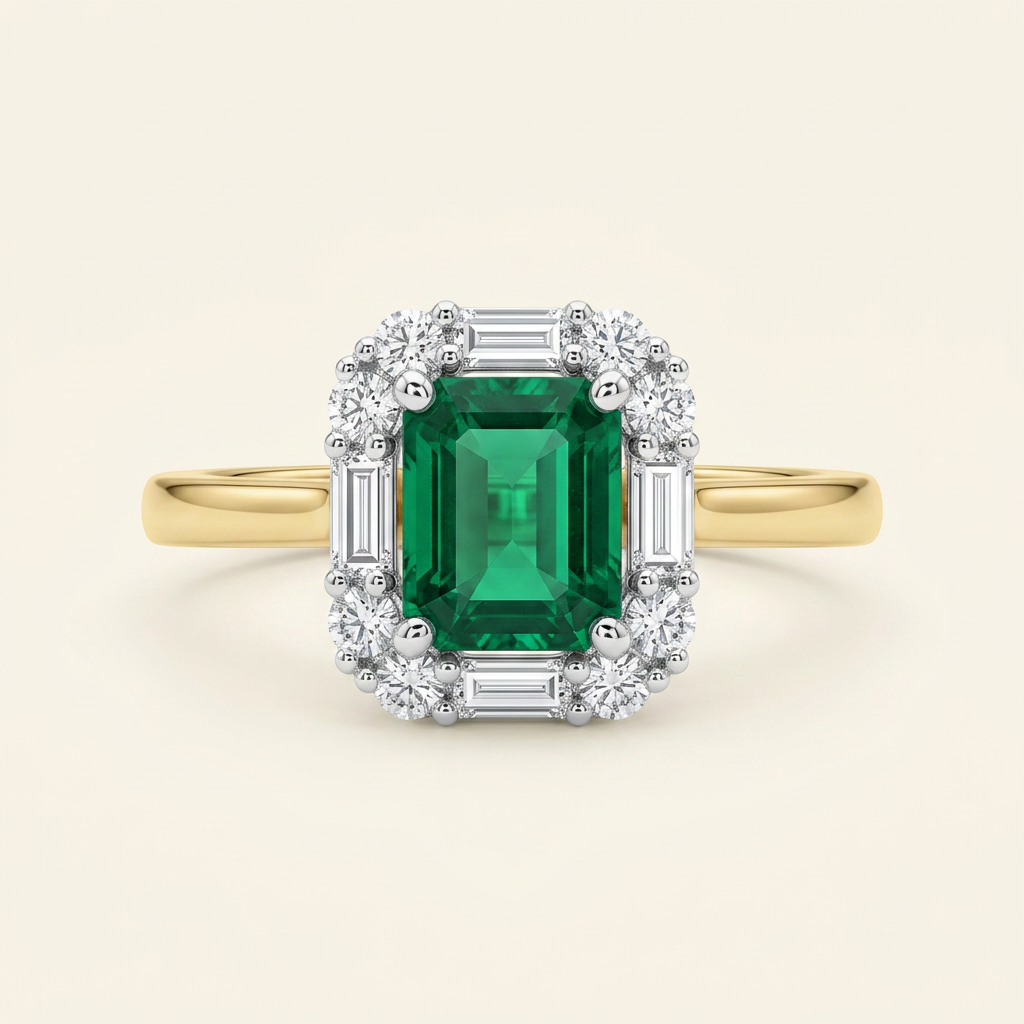 Verdant Baguette Splendor