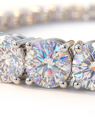 Certified 3mm Moissanite Tennis chain