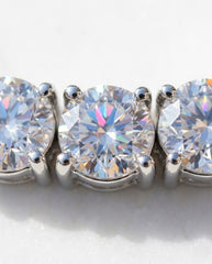 Certified 3mm Moissanite Tennis chain