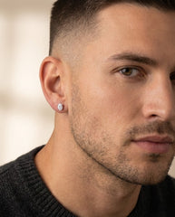 Royal Minimal Classic Stud for Men's