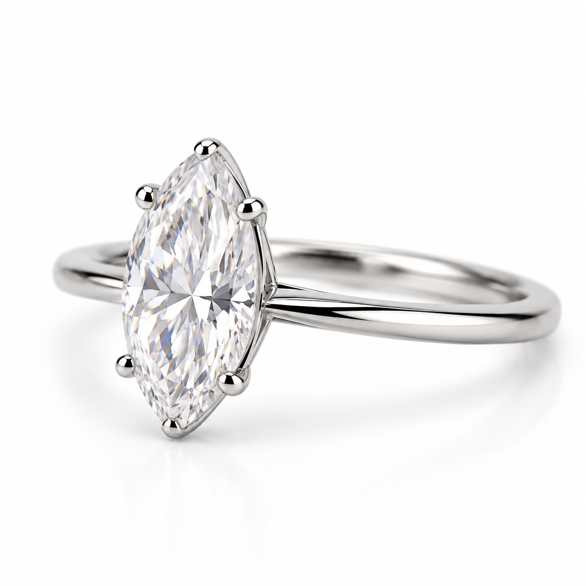 Classic marquise Solitaire ring