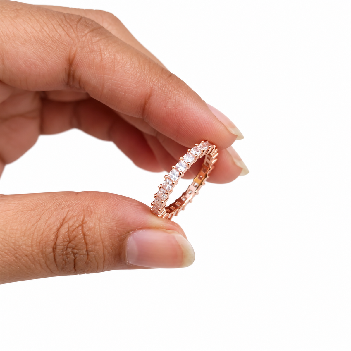 Princess Eternity Ring – product view 3