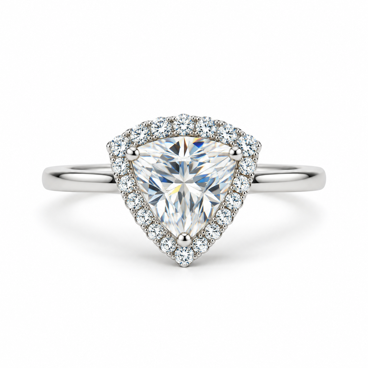 Halo Aura Trillion Ring