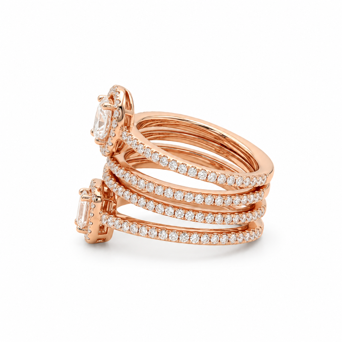 Eternal Grace Oval Ring – product view 3