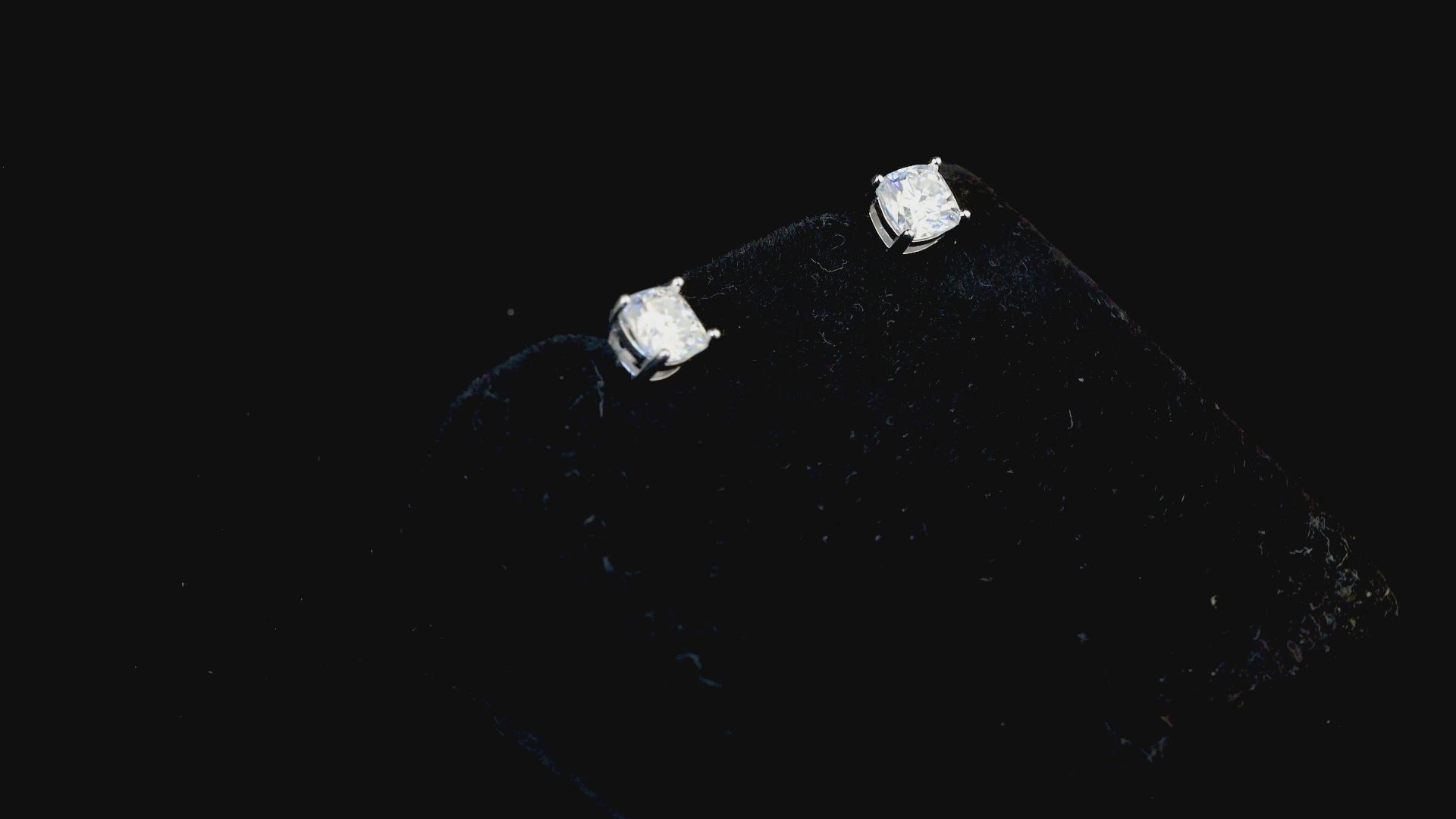 Evergreen Round Solitaire Earrings