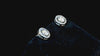 Glowing Halo Round Earrings