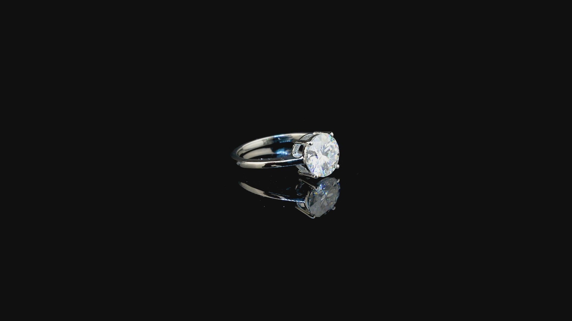 Classic Round Solitaire ring 2.12ct