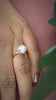 Round Solitaire Inner Halo