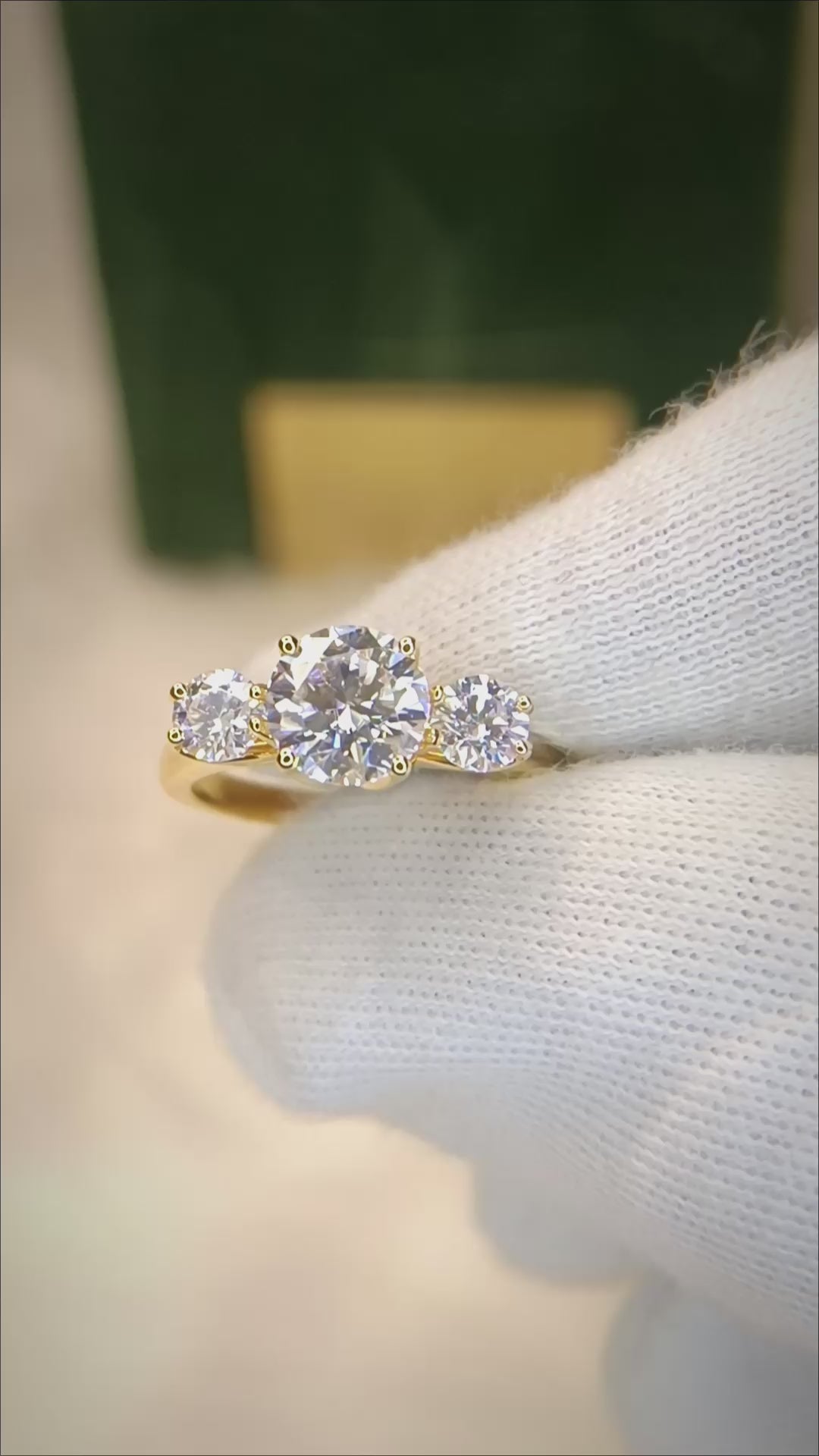 Royal Radiance Round Ring
