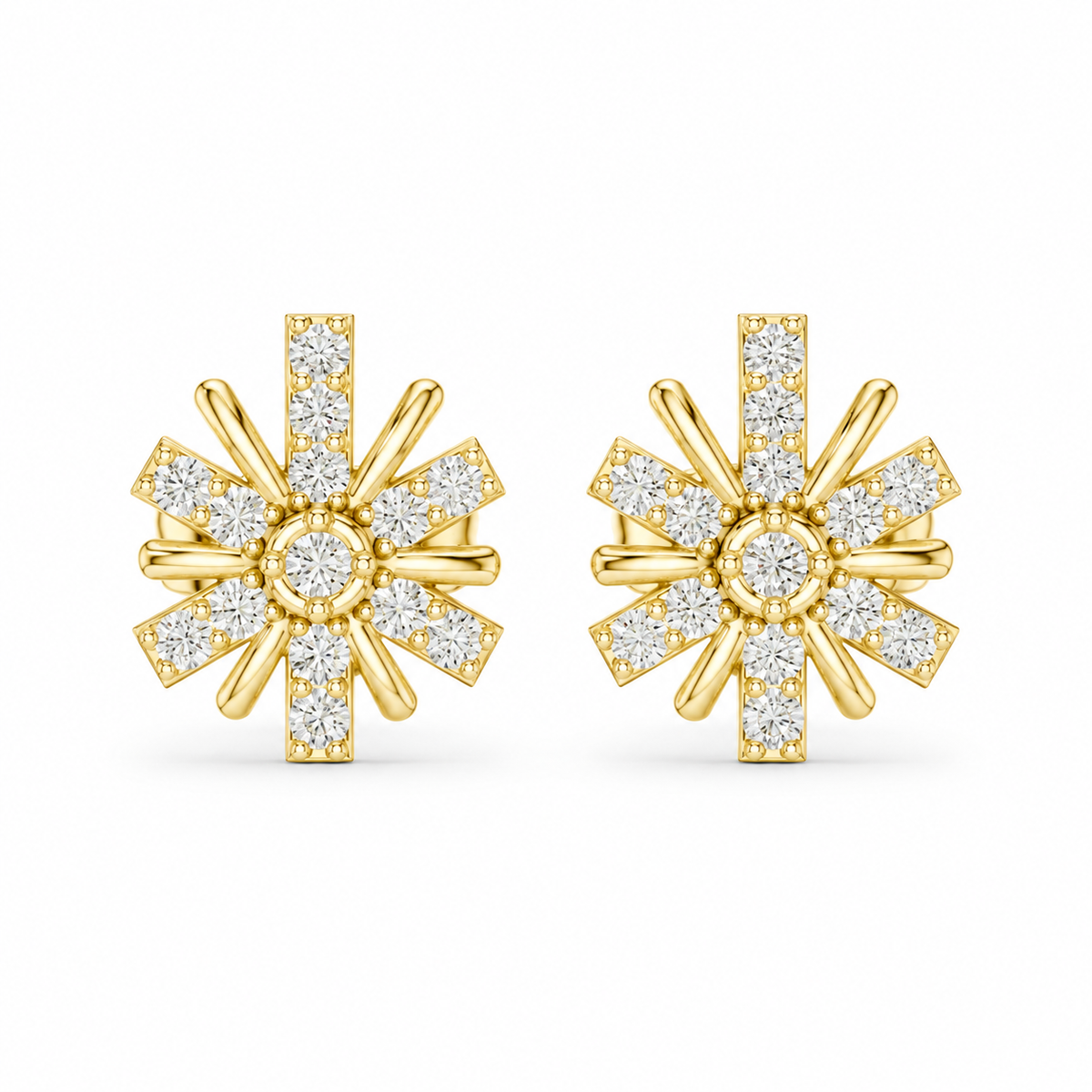Star Fire Aura Earrings