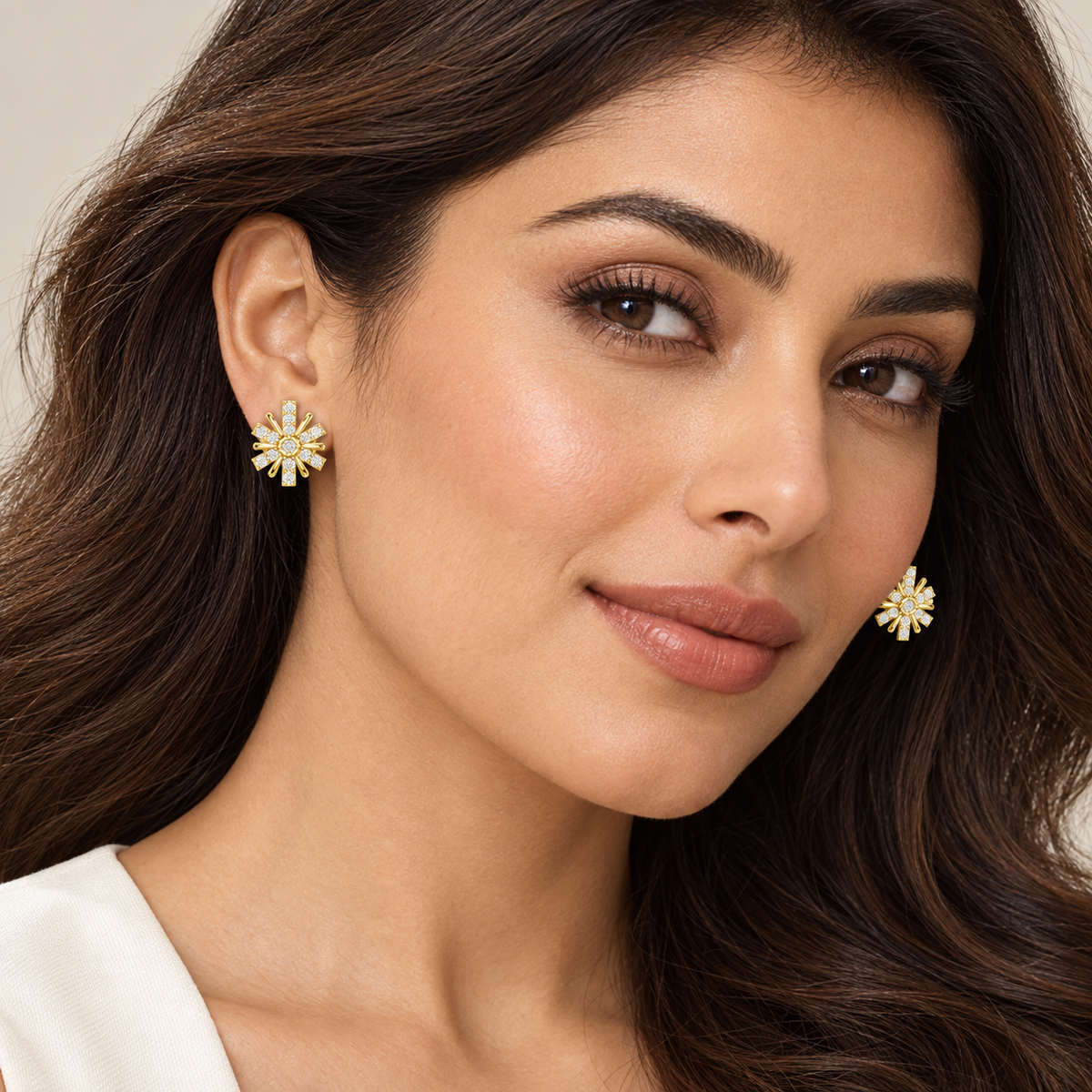 Star Fire Aura Earrings – product view 4